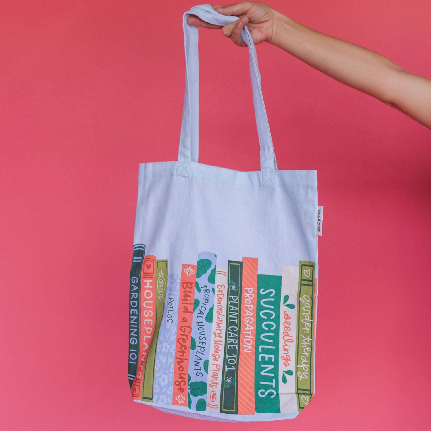 Plant Books Tote Bag