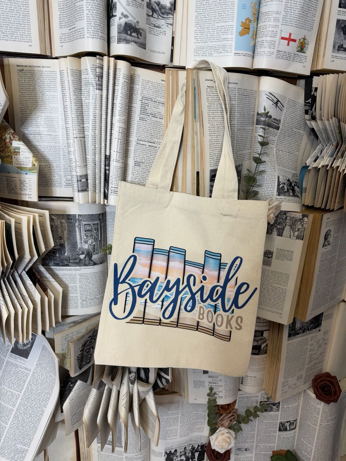 small bayside books tote