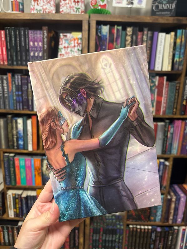 A Dragon So Savage-hb-signed- k christine