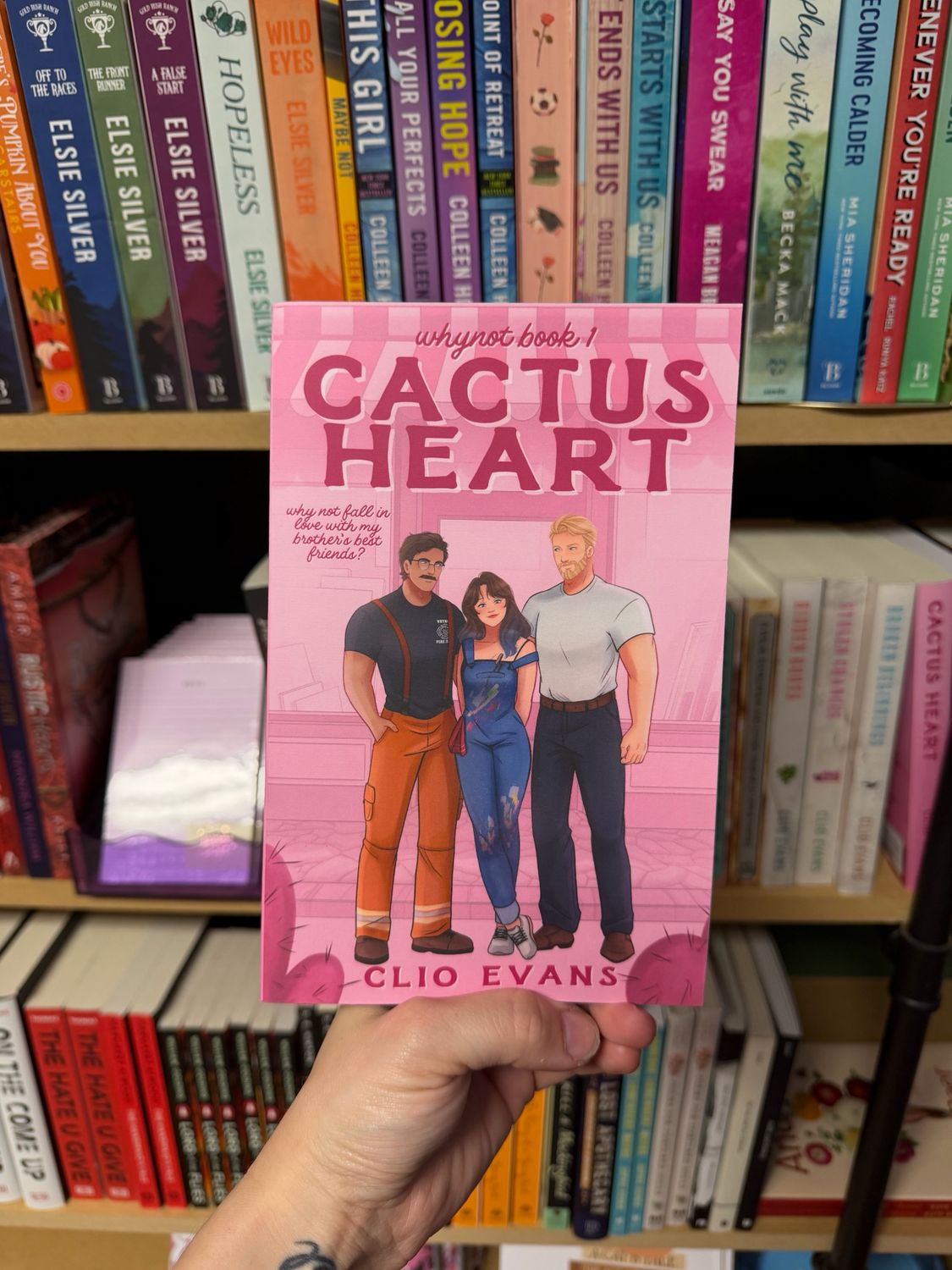 Cactus Heart- Signed- Clio Evans