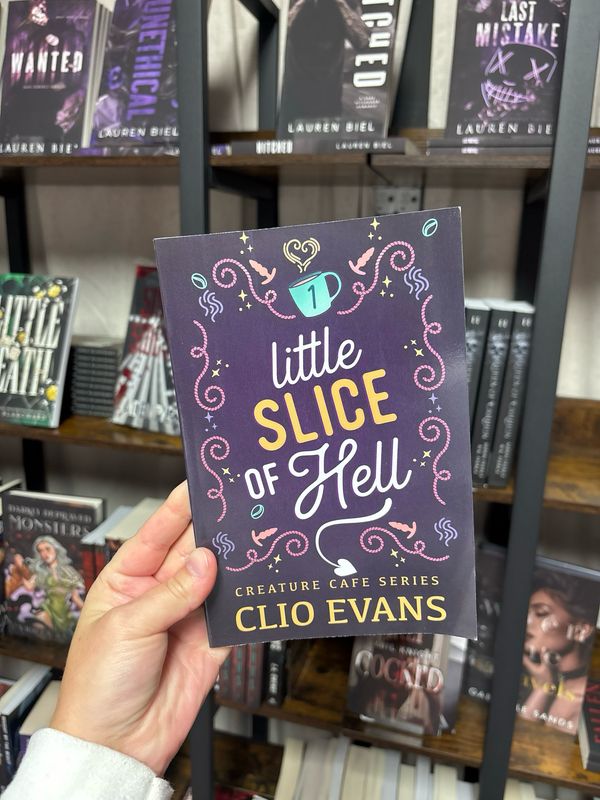 Little Slice of Hell (MM Monster Romance)- signed- clio evans