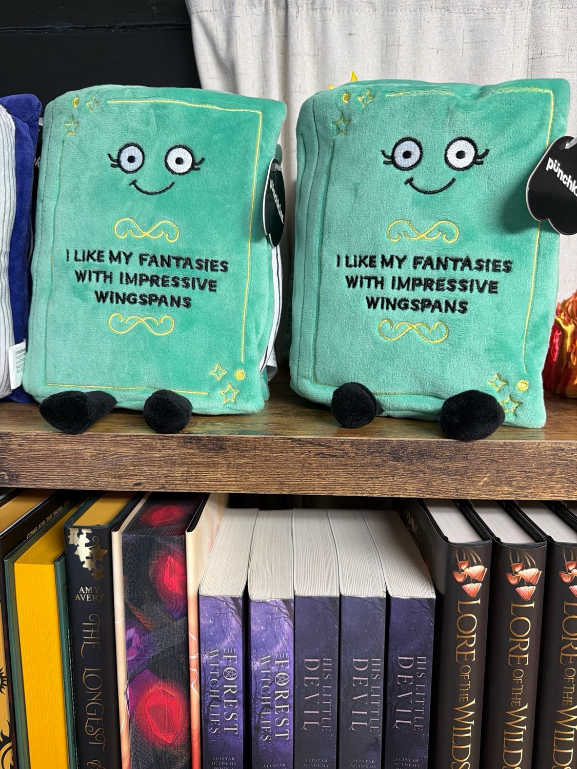 I like my fantasies with impressive wingspans Plush