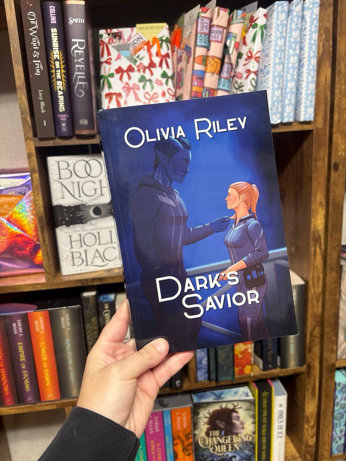 Darks savior-signed-olivia Riley