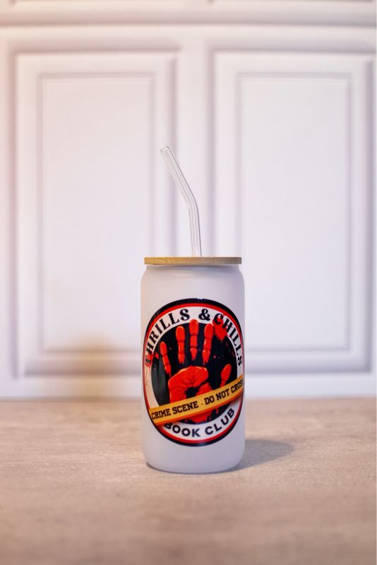 Thrills and Chills Book Club Frosted Tumbler
