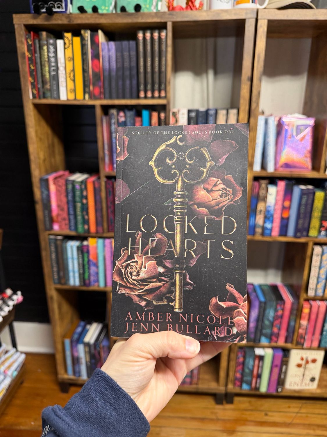 Locked Hearts(signed) Society of the Locked Souls Book One- Amber Nicole &amp; Jen Bullard