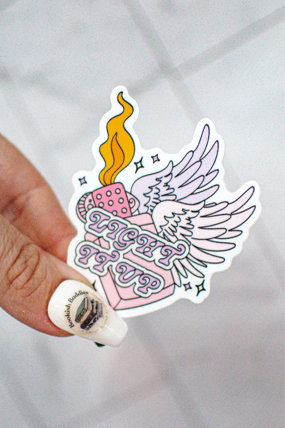 Light It Up Sticker