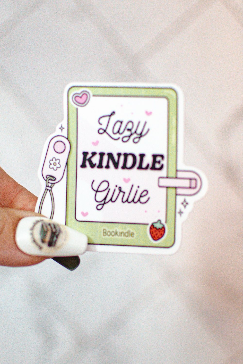 Kindle Girlie Sticker