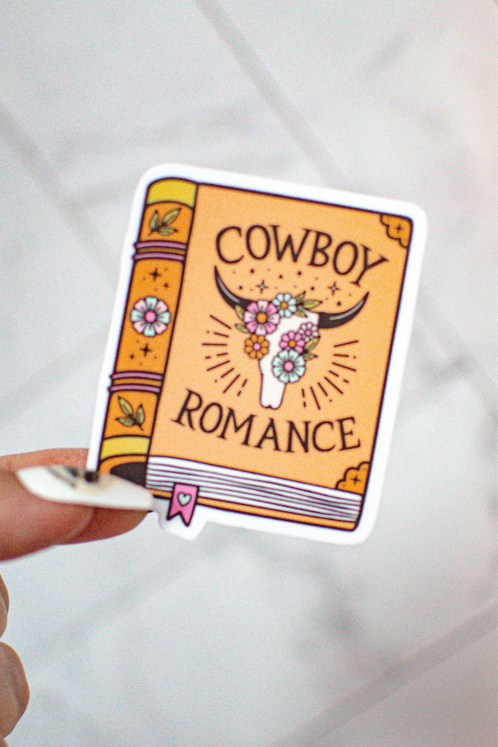 Cowboy Romance Sticker