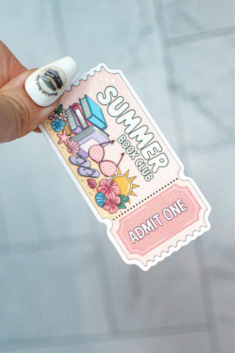 Summer Book Club Sticker