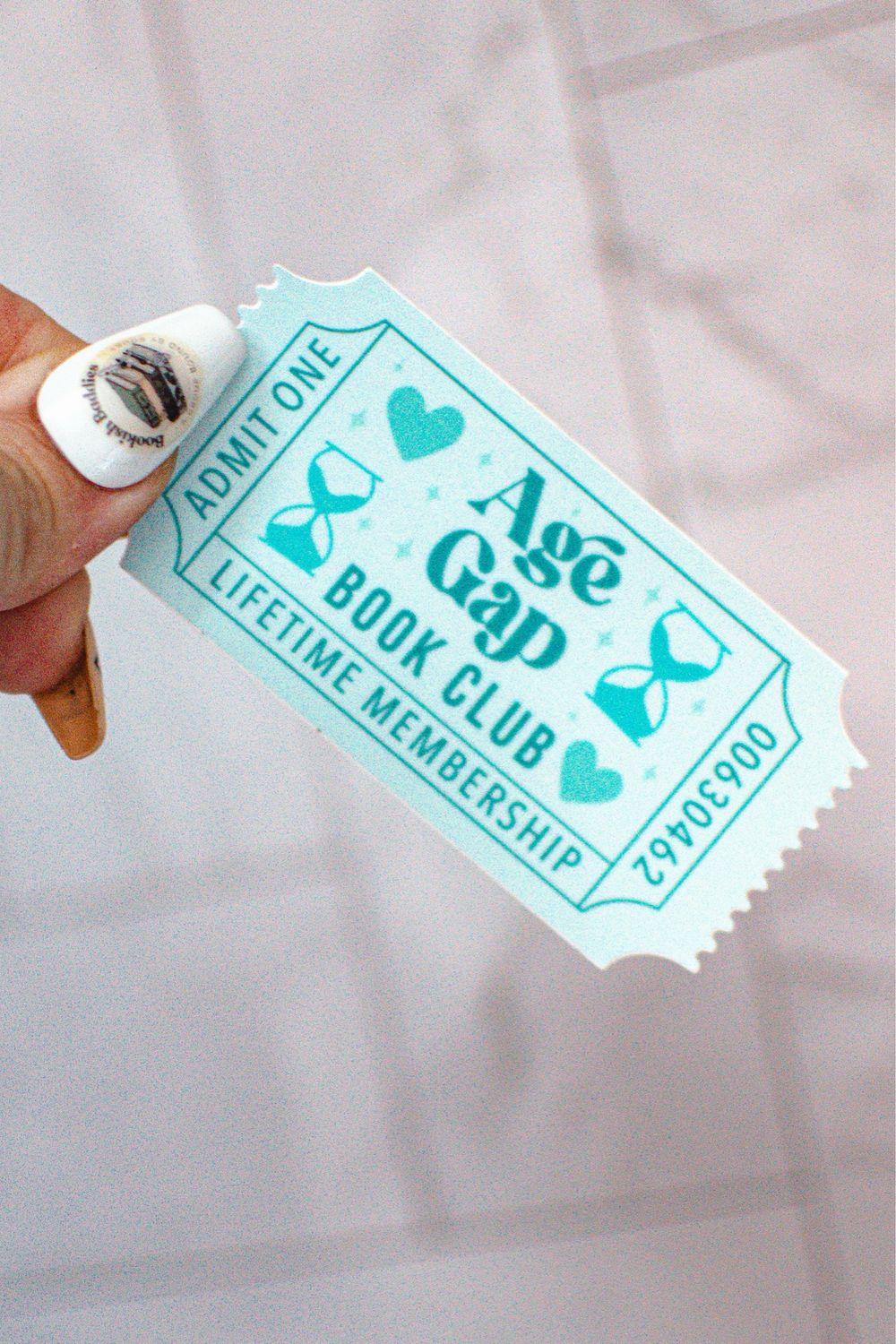 Age Gap Ticket Sticker