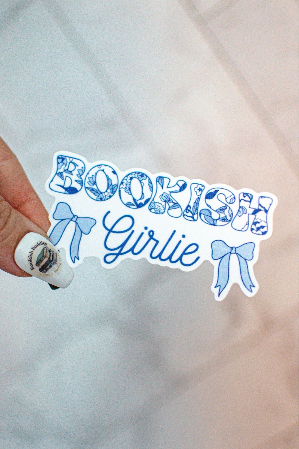 Bookish Girlie Sticker
