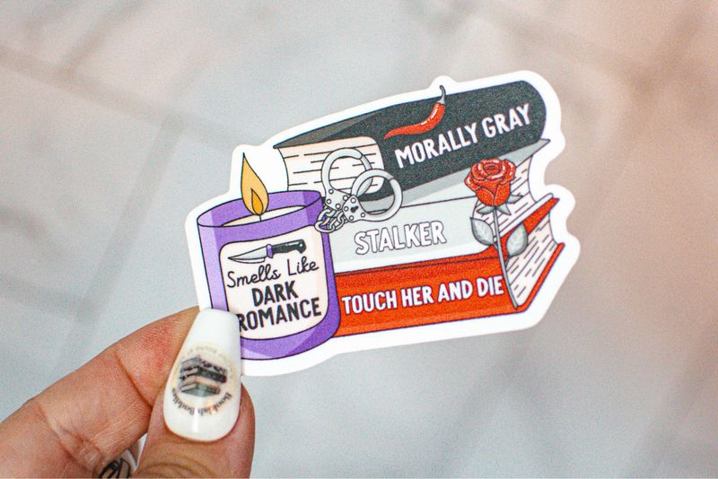 Smells Like Dark Romance Sticker