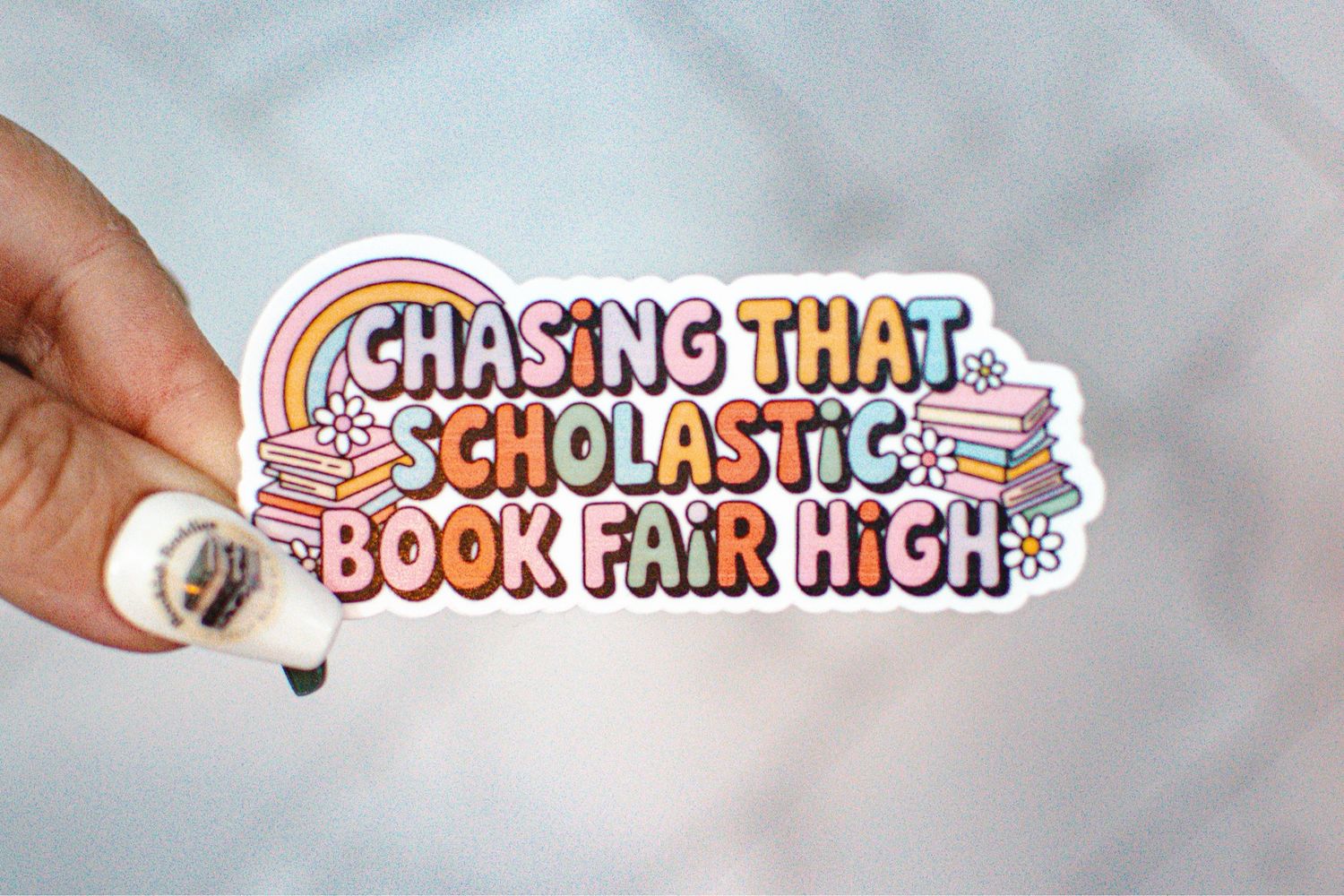 Book Fair High Sticker