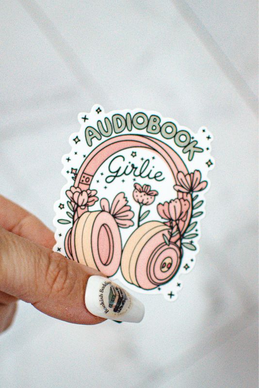Audiobook Girlie Sticker