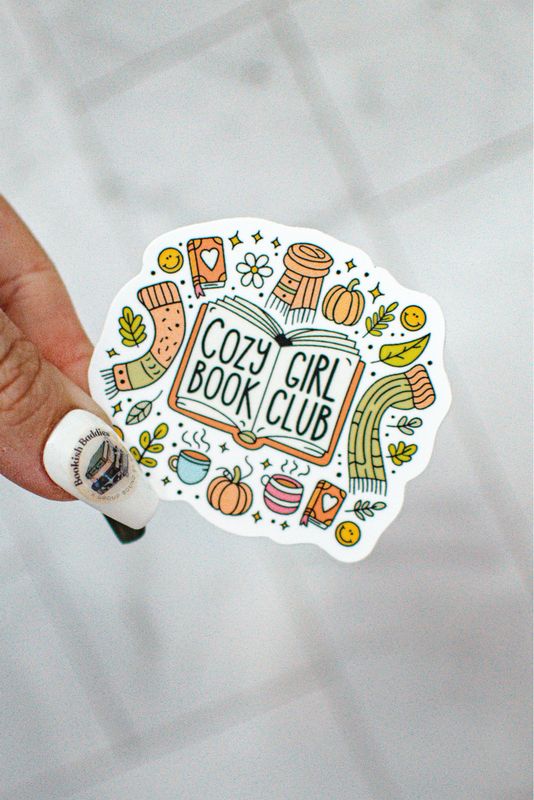 Cozy Girl Sticker