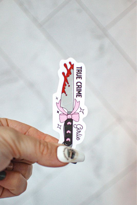 True Crime Girlie Sticker