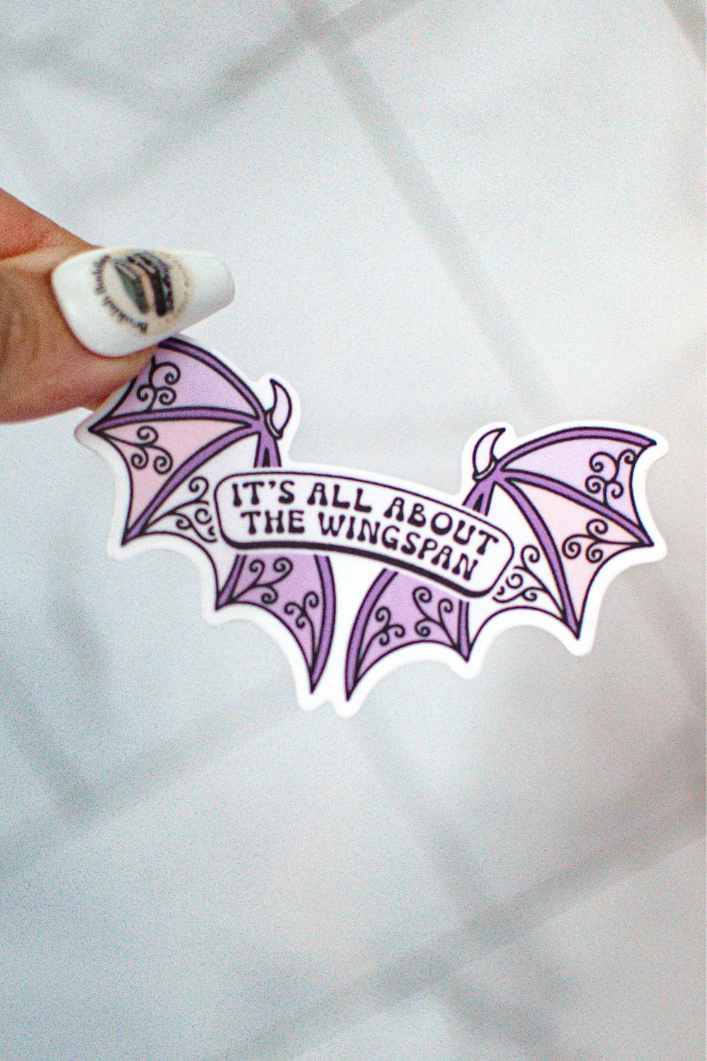 All About The Wingspan Sticker