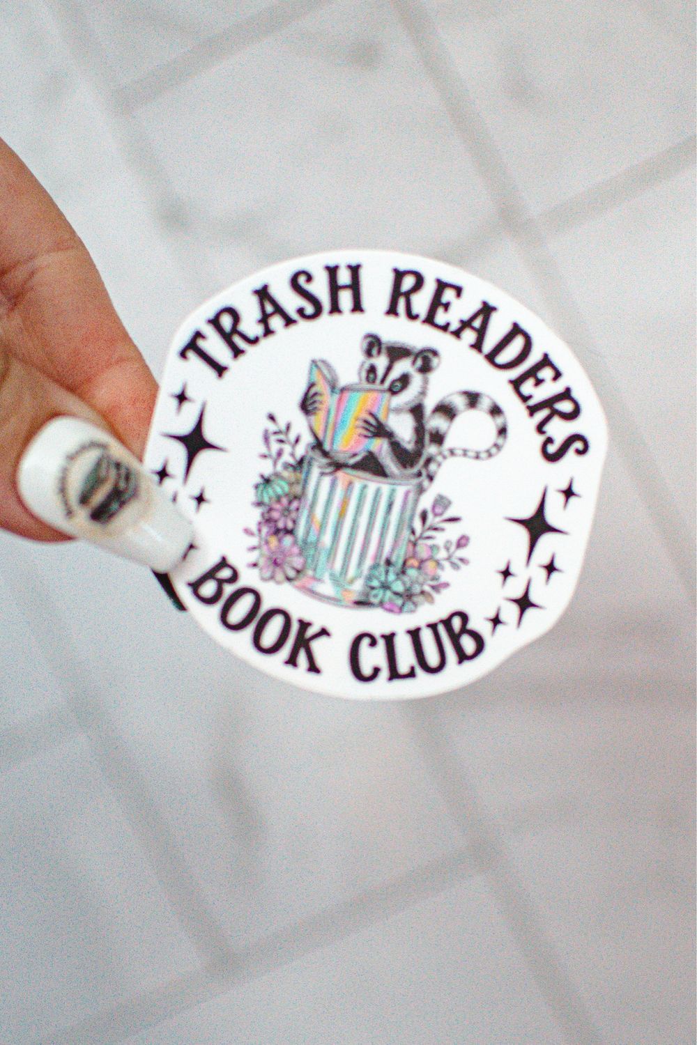 Trash Readers Sticker