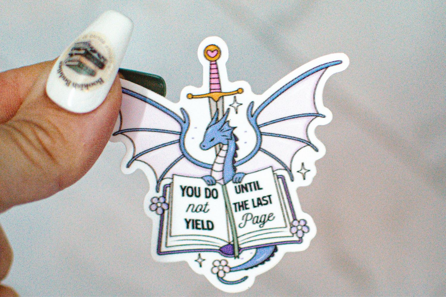 Do Not Yield Sticker