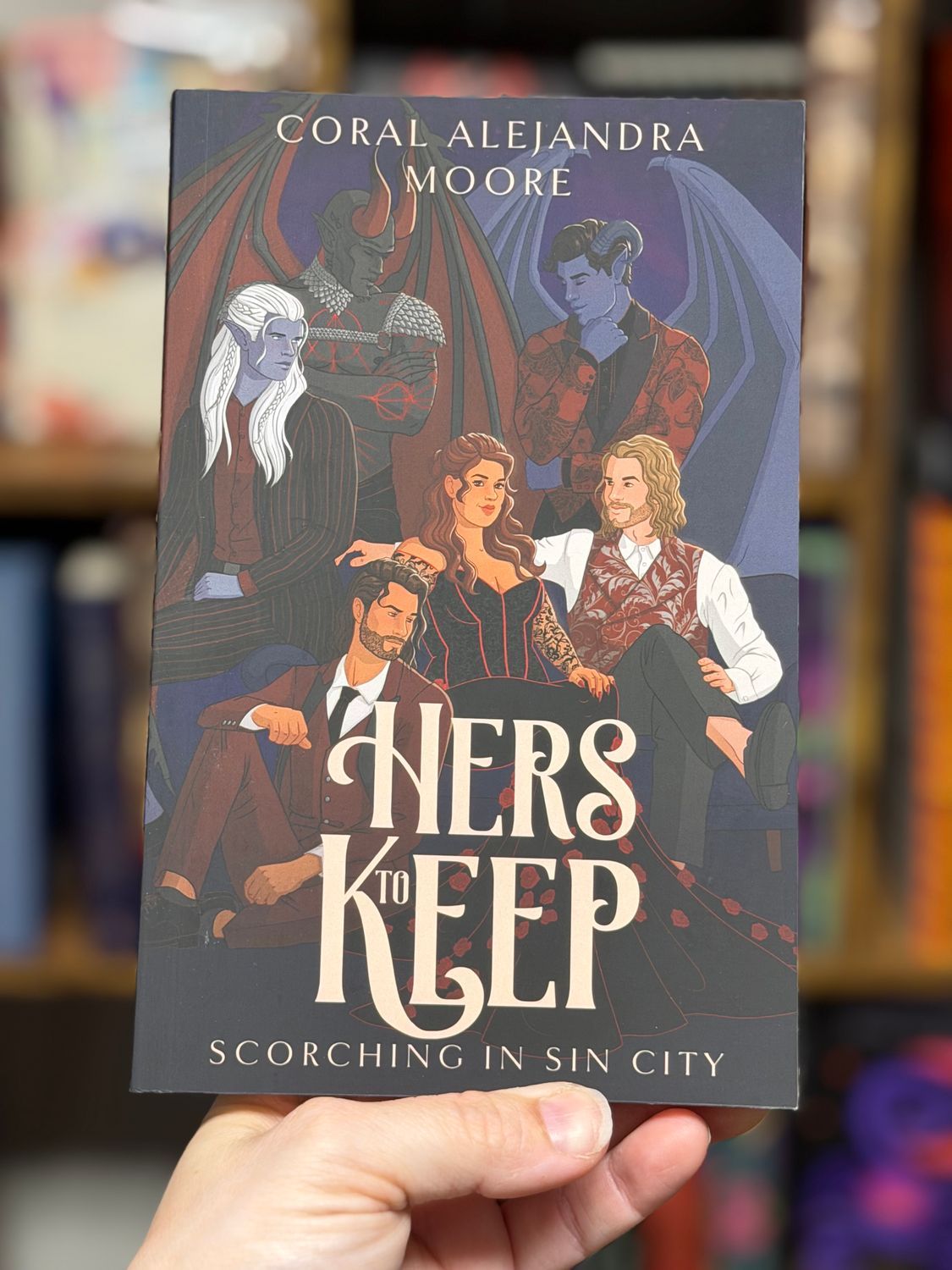 Hers to keep - signed- coral alejandra moore