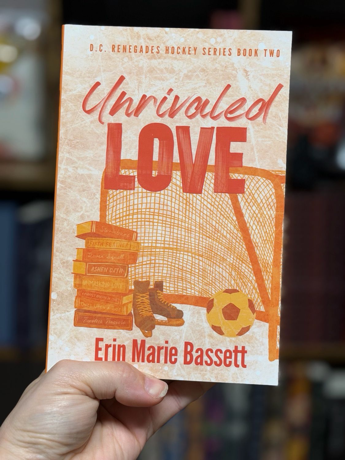 Unrivaled Love - signed- Erin marie Bassett (D.C. Renegades Book 2)