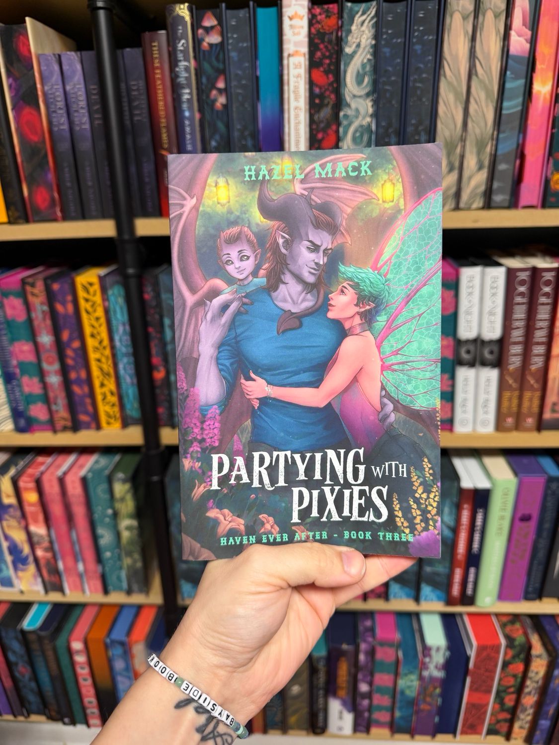 Partying With Pixies (signed) Hazel Mack