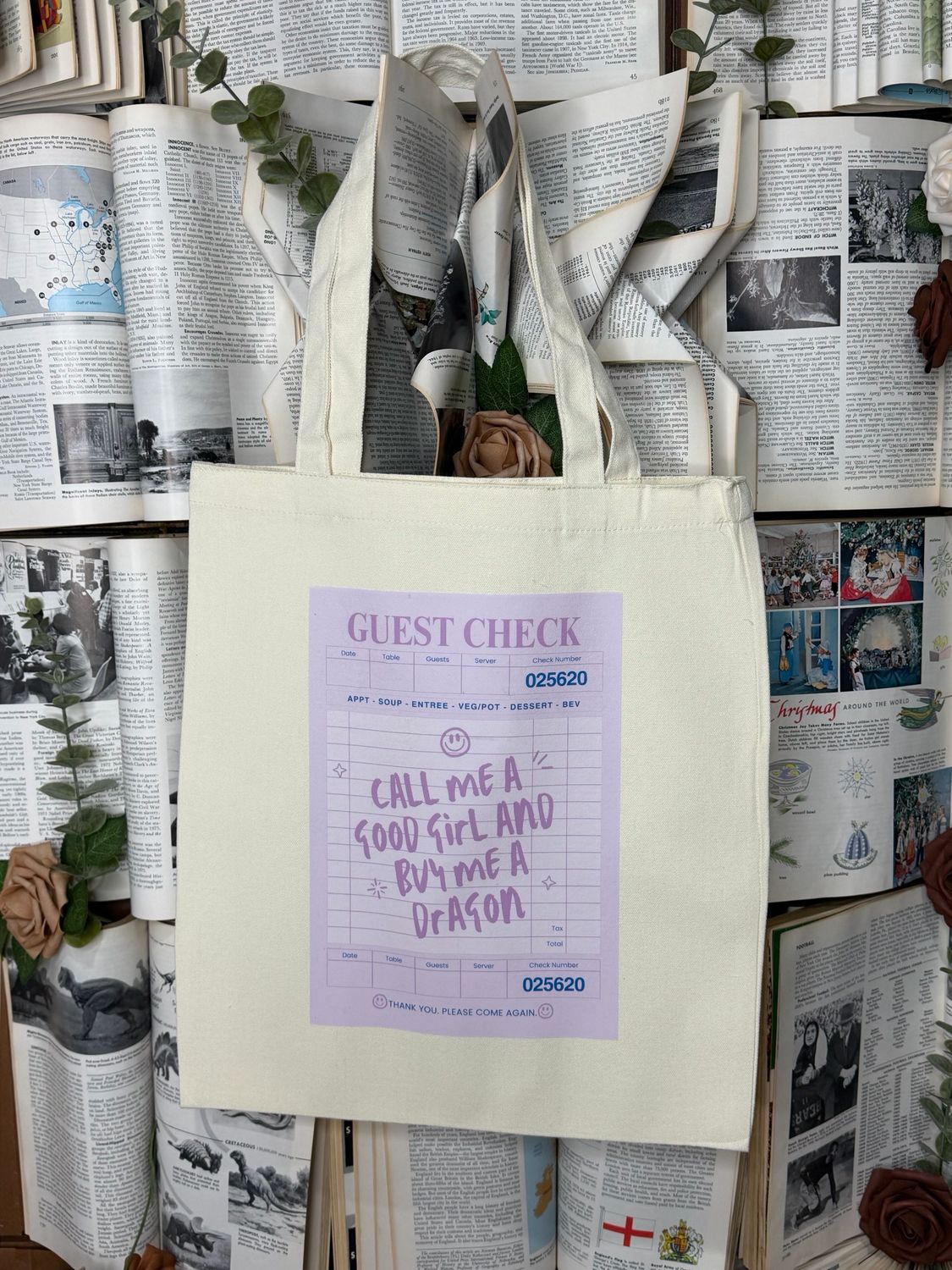 Buy Me A Dragon Tote