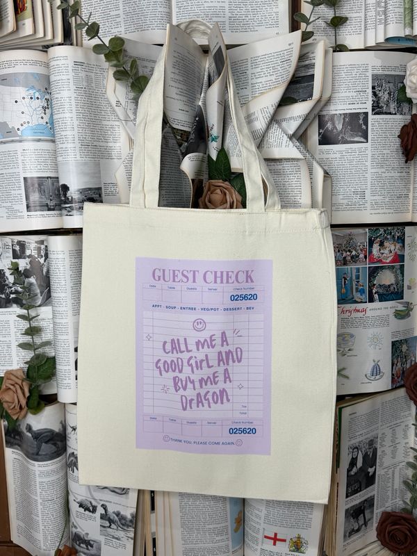 Buy Me A Dragon Tote