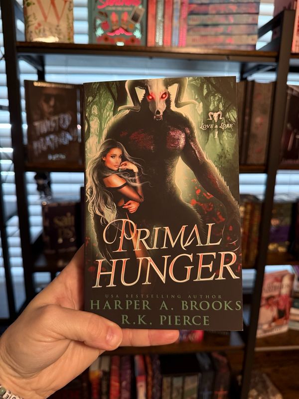Primal Hunger (signed) Harper A Brooks &amp; RK Pierce