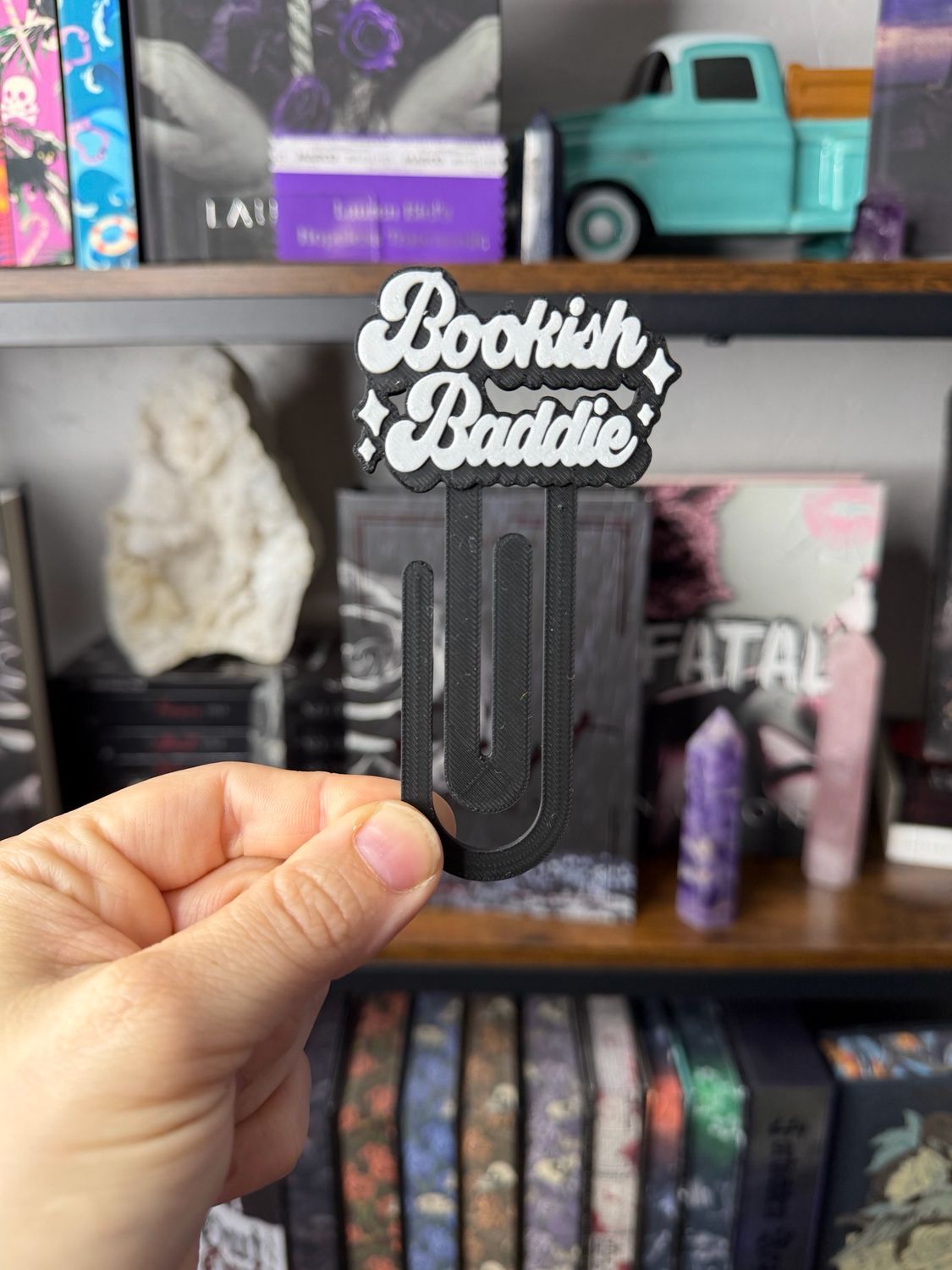 Bookish Baddie Paper Clip Bookmark