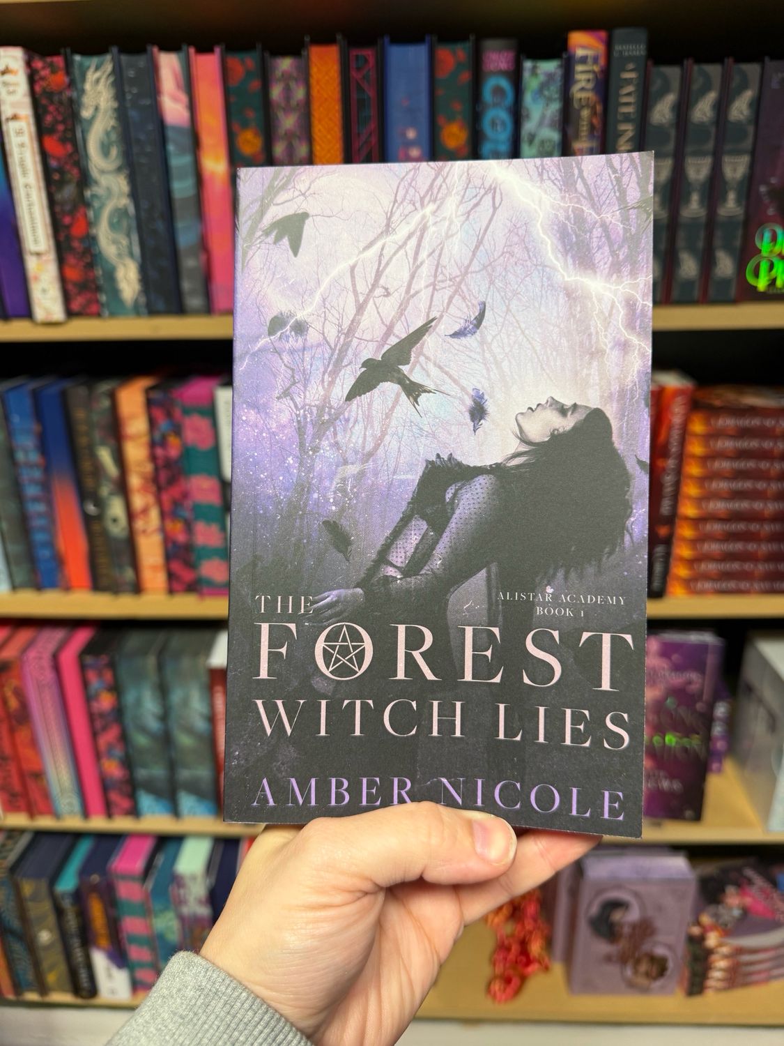 The Forest Witch Lies (signed) Amber Nicole