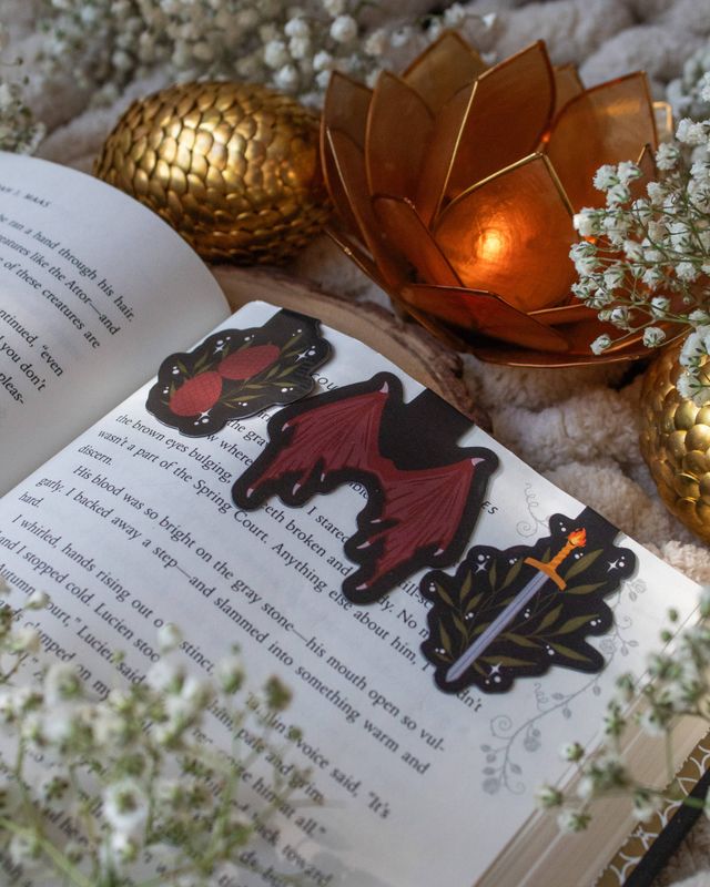 Dragons Den Magnetic Bookmarks | Set of 3