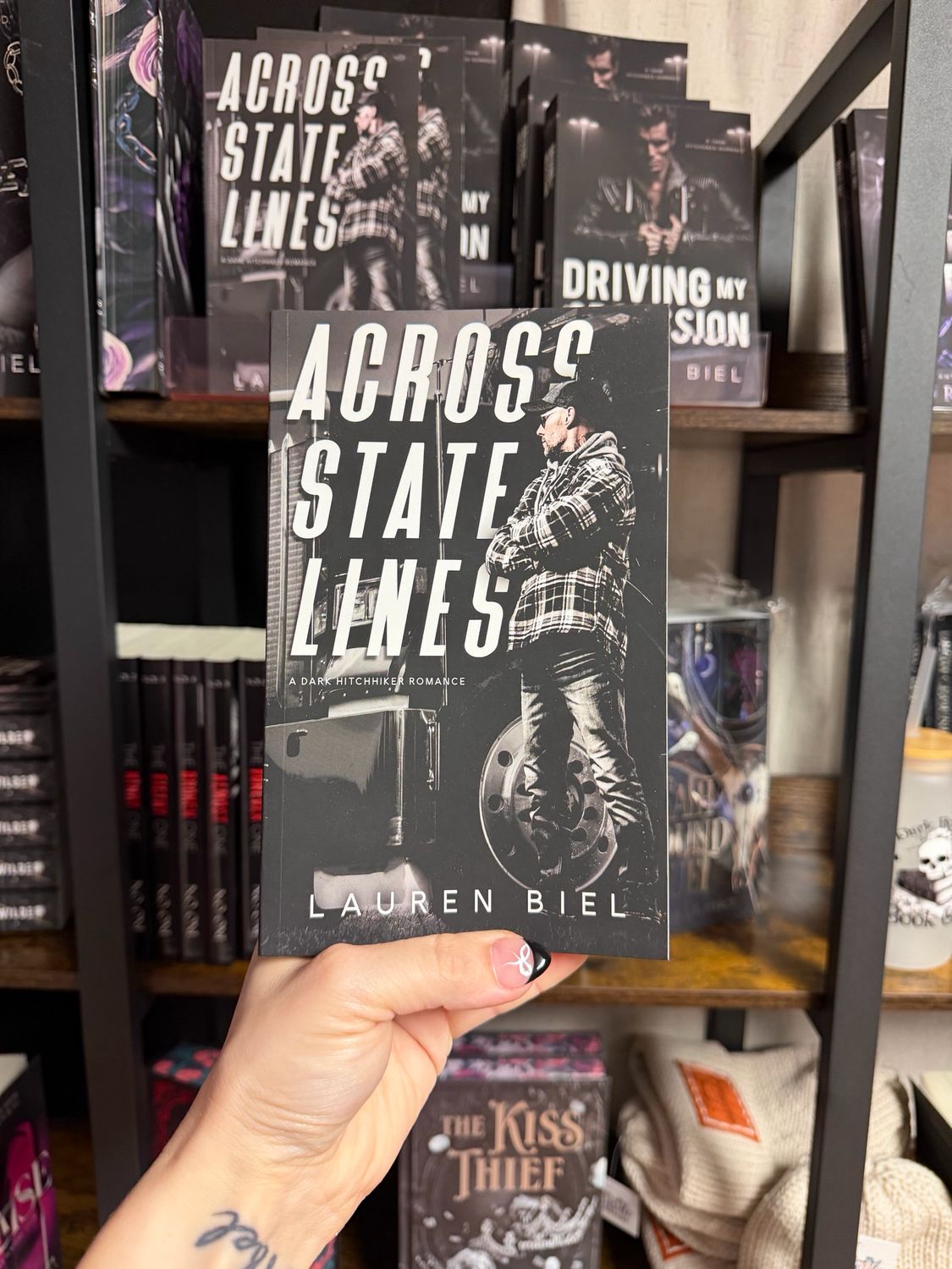 Across State Lines- signed- Lauren Biel