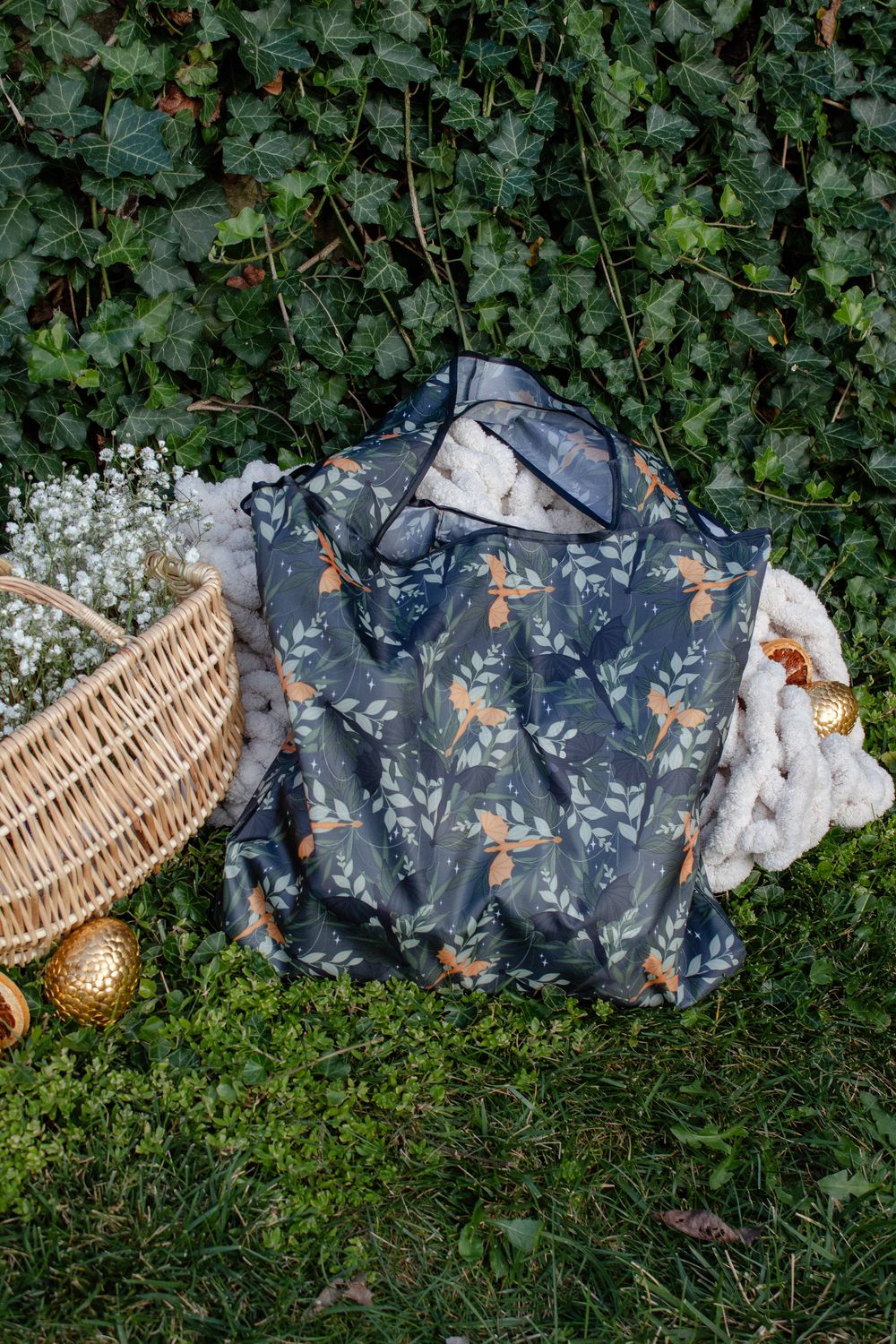 Fourth Wing Tairn &amp; Andarna | Reusable Bookish Grocery Tote