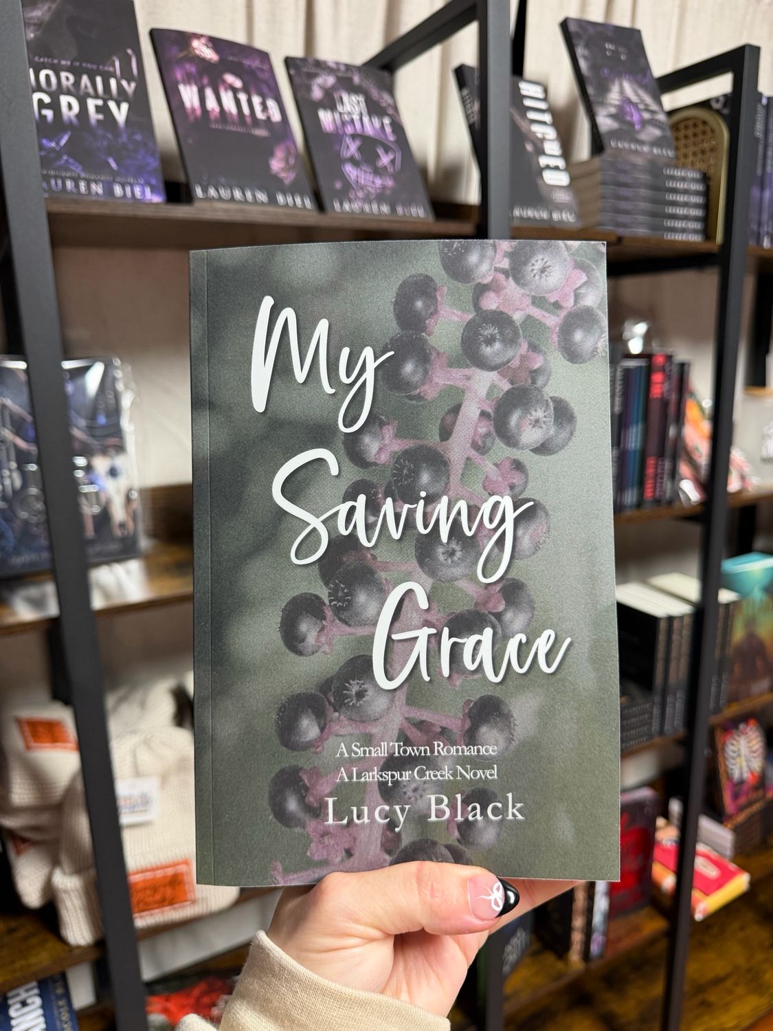 My Saving Grace- signed- Lucy Black