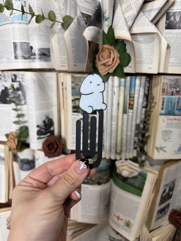 Peen 3d Paperclip Bookmark