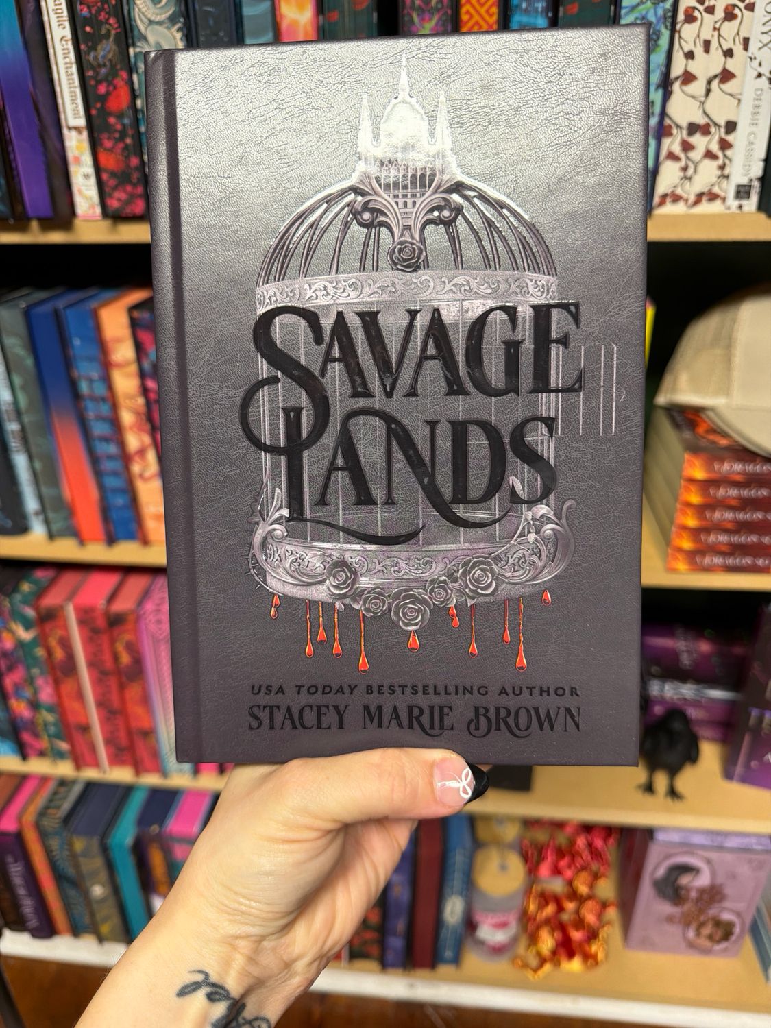 Savage Lands - by Stacey Marie Brown (Hardcover SE)