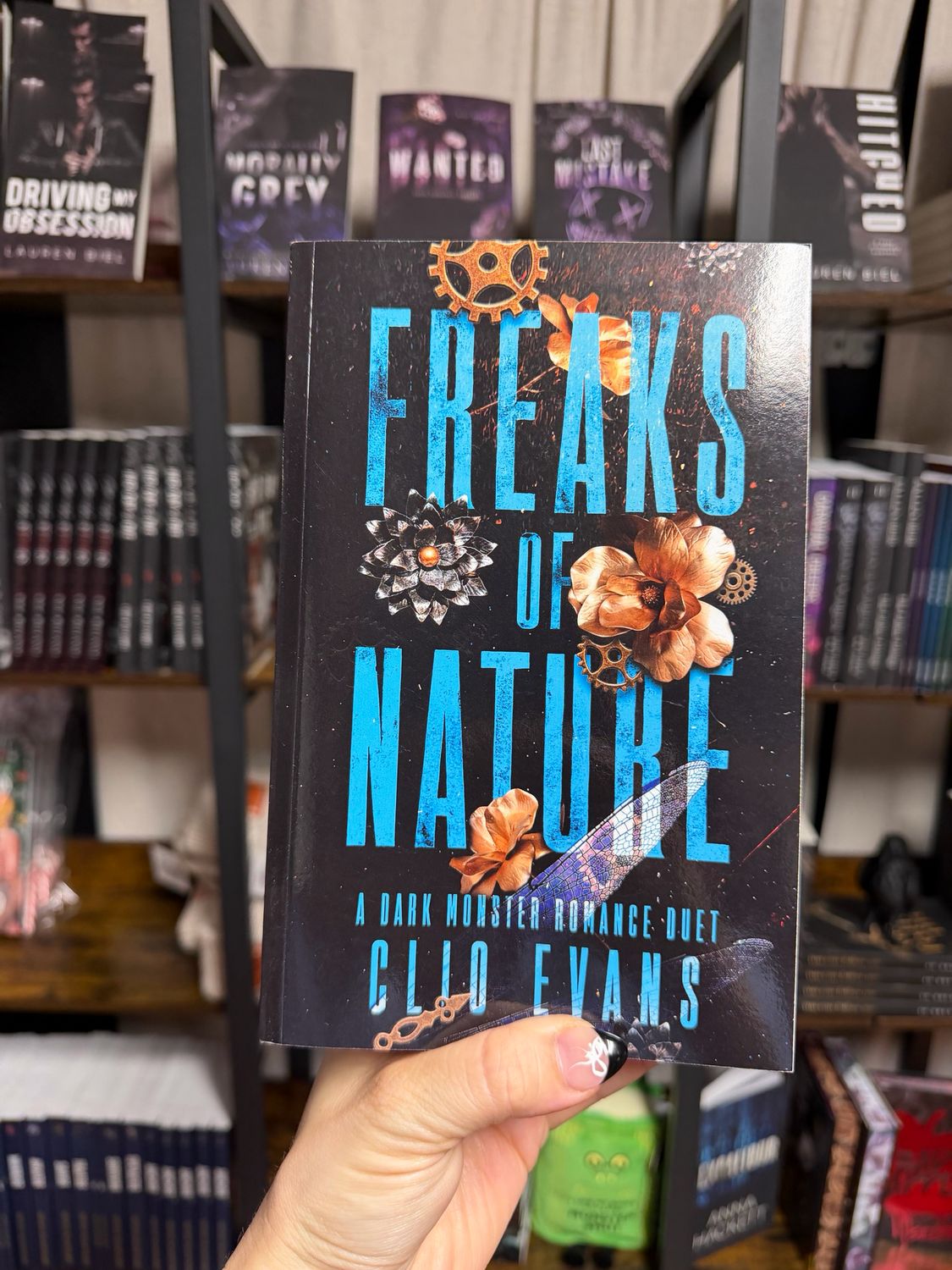 Freaks of Nature Duet Omnibus: Why Choose Dark Monster Romance- Signed- Clio Evans