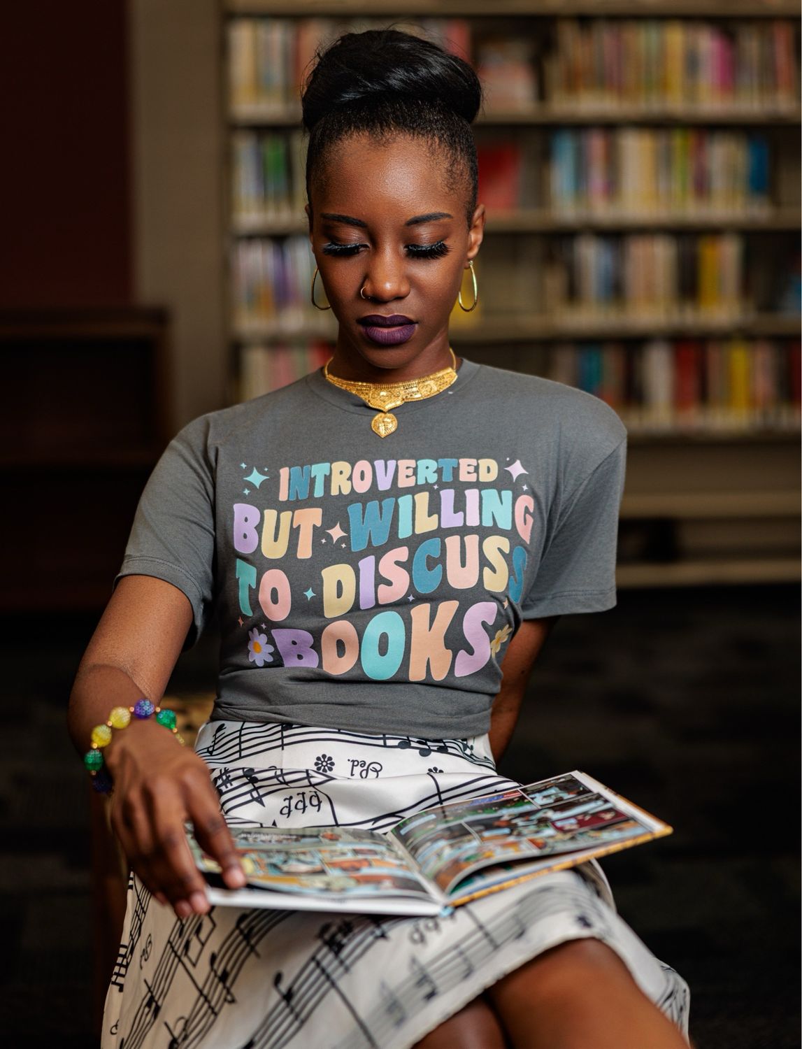 Introverted Cropped Tee