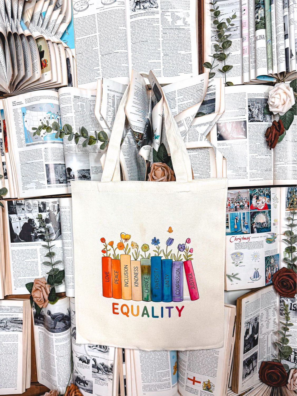 Small Equality Books Tote