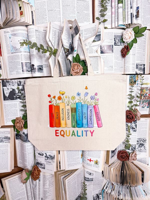 Large Equality Books Tote