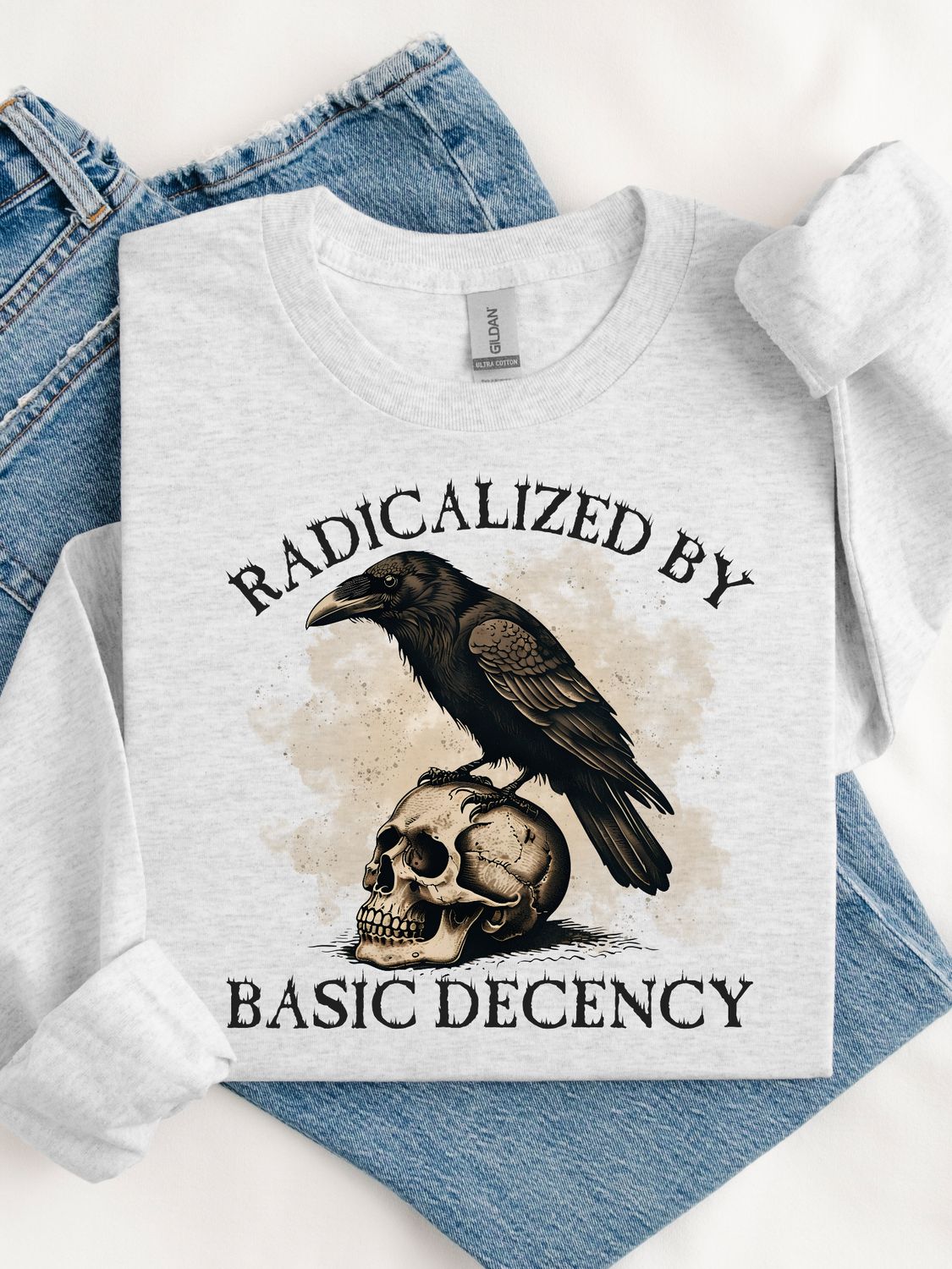 Radicalized Raven Crewneck