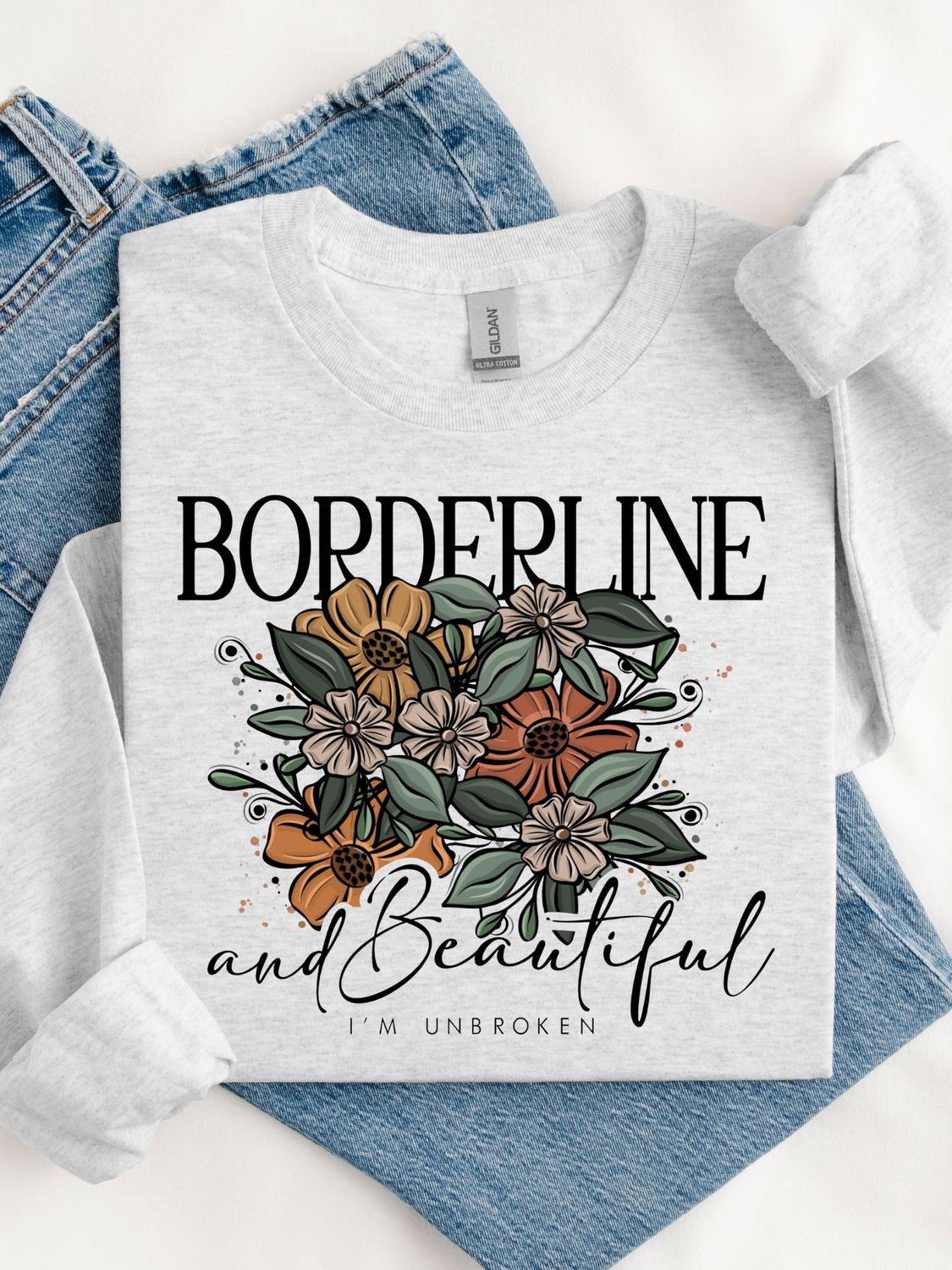Borderline &amp; Beautiful Crewneck