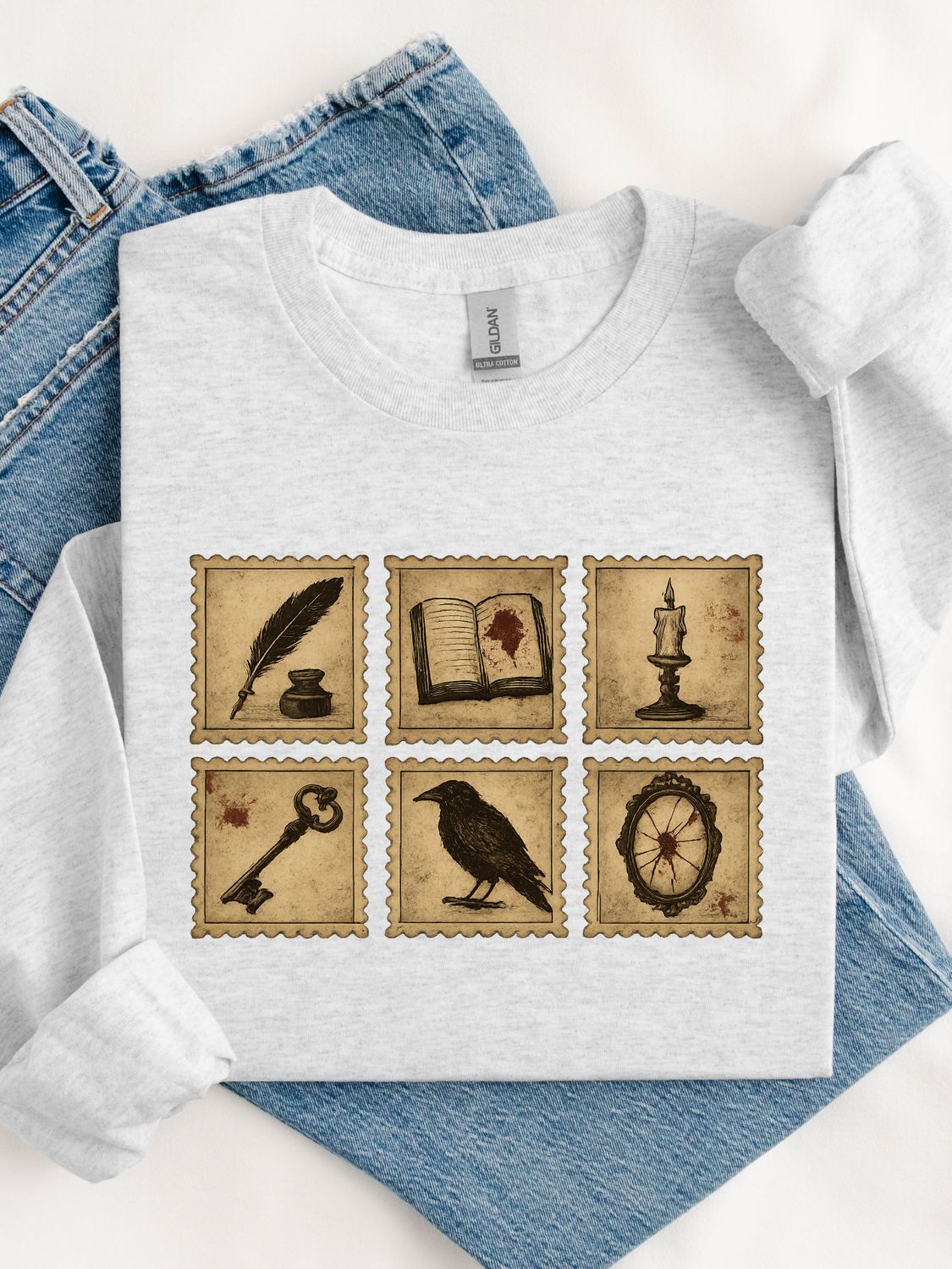 Dark Academia Crewneck