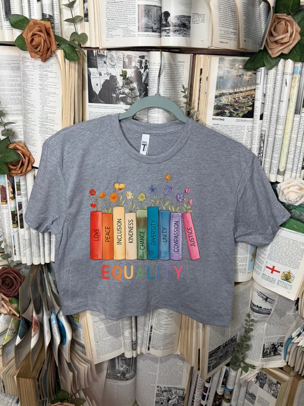 Equality Cropped Tee