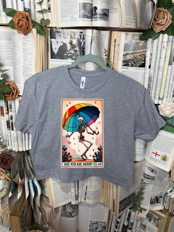 Shade Never Made Cropped Tee