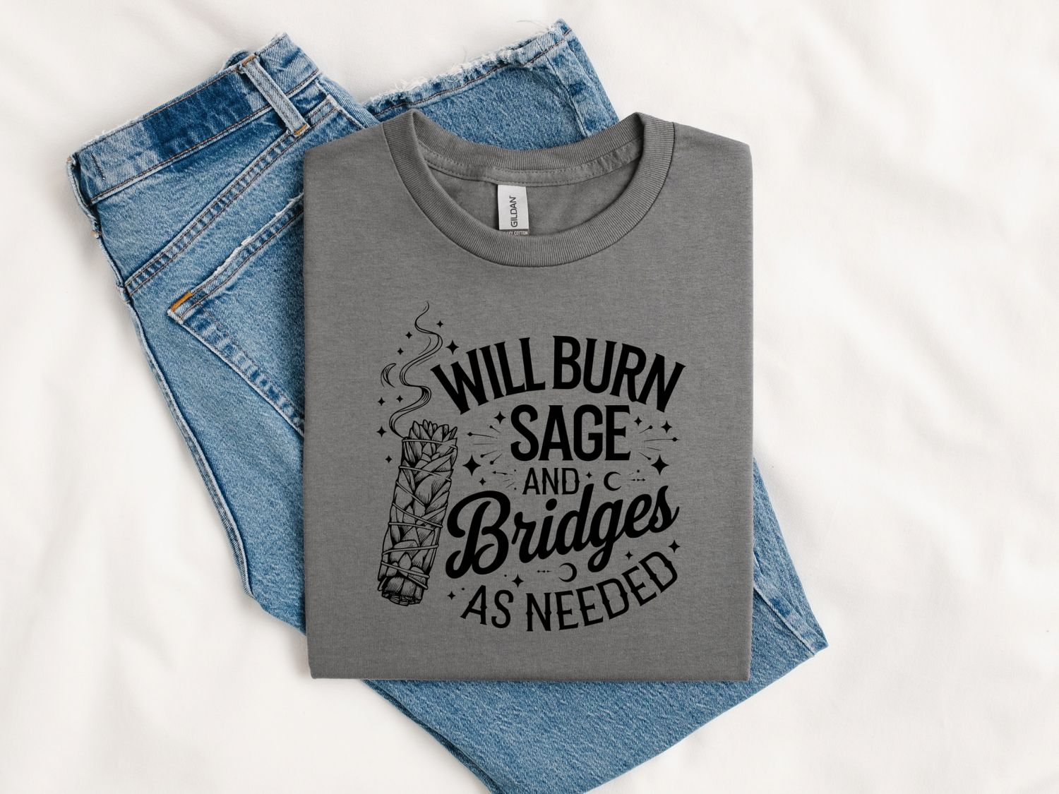 Will Burn Sage &amp; Bridges Tee