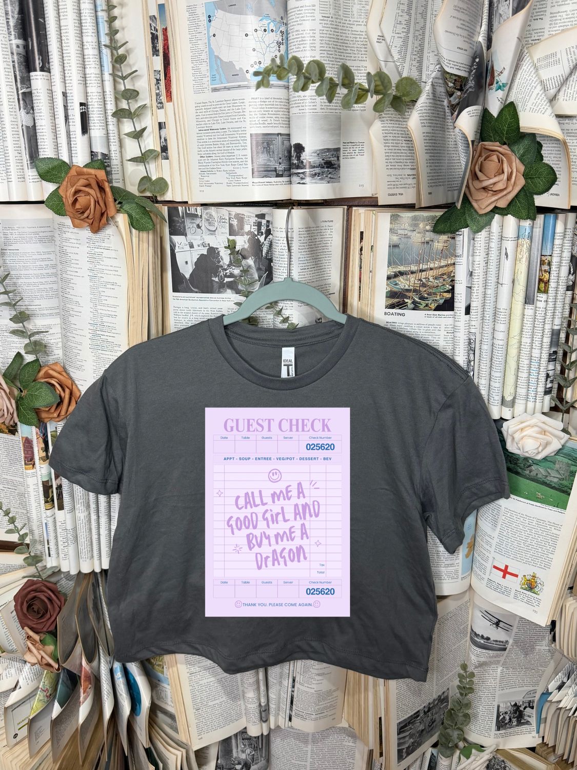 Buy Me A Dragon Cropped Tee