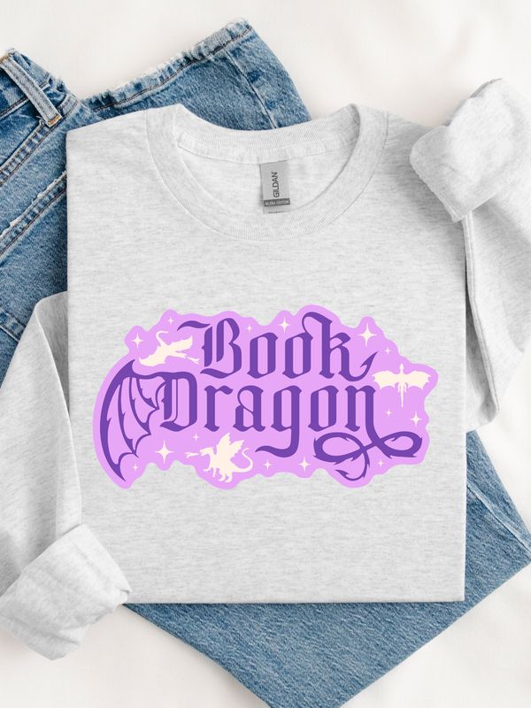 Book Dragon Crewneck