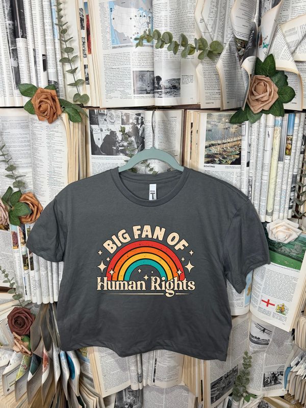 Human Rights Cropped Tee